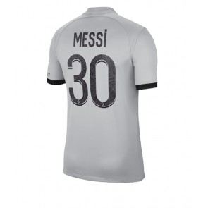 Paris Saint-Germain Lionel Messi #30 Bortatröja 2022-23 Kortärmad